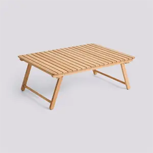 Hay - Outdoor Market Folding Table-Large-Natural