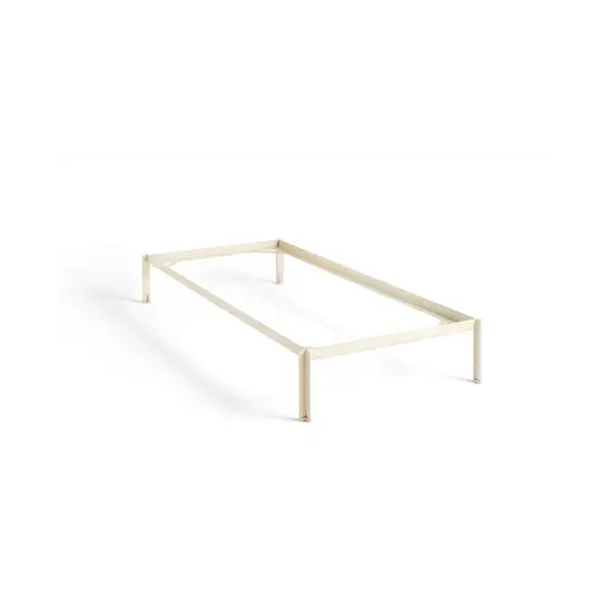 HAY - Connect Bed - Sengeramme - Alabaster / Beige - 90 x 200 cm