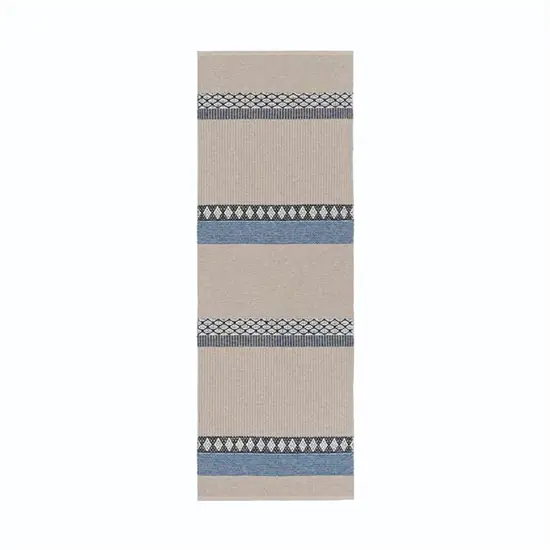 Horredsmattan - tæppe - Savanne - 70 x 50 cm - Blå