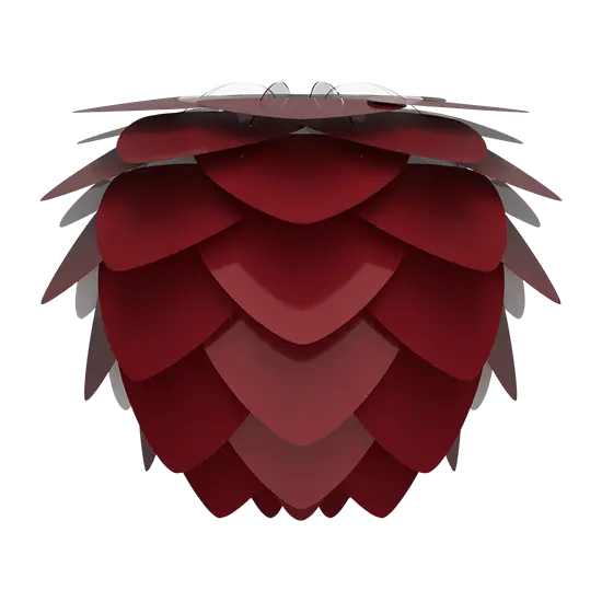 Umage - Lampeskærm - Aluvia Pendel - Ruby red - Medium Ø59 cm