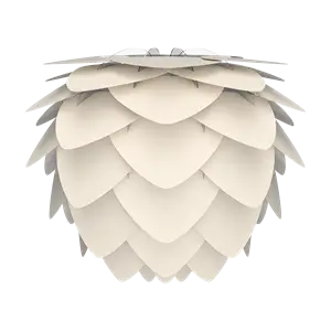 Umage - Lampeskærm - Aluvia Pendel - Pearl white - Mini Ø40 cm