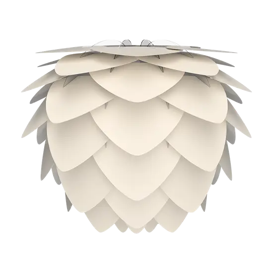 Umage - Lampeskærm - Aluvia Pendel - Pearl white - Mini Ø40 cm