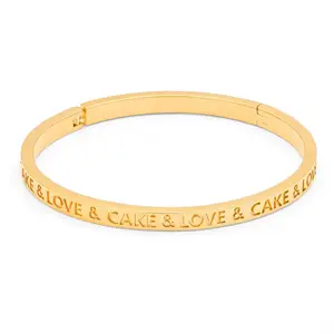LULU Copenhagen - Armbånd - Love and Cake Bangle - Forgyldt