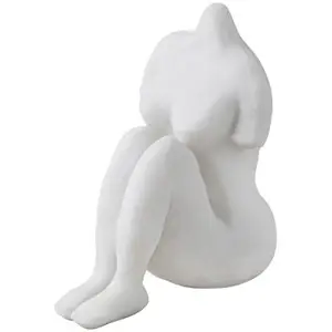 Mette Ditmer - ART PIECE Sitting Woman - Off-white