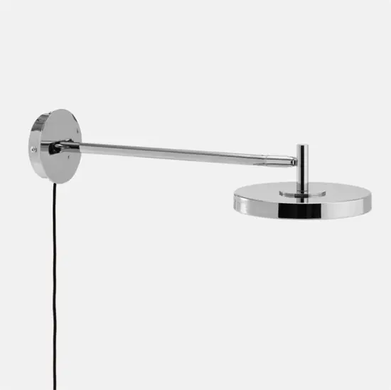 Umage - Væglampe med ledning - Asteria Long Monochrome - Stål