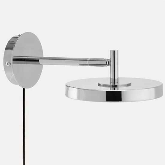 Umage - Væglampe med ledning - Asteria Short Monochrome - Stål