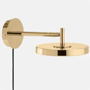 Umage - Væglampe med ledning - Asteria Short Monochrome - Messing