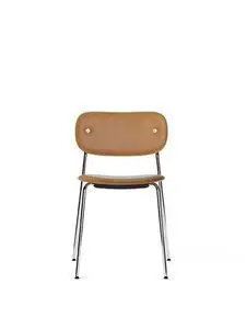 Audo Copenhagen - Co Dining Chair - Chrome Base - Cognac