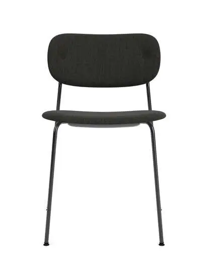 Audo Copenhagen - Co Dining Chair - Black Base - Black Re-wool
