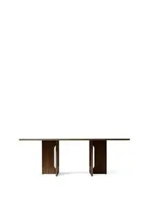Audo Copenhagen - Androgyne Dining Table, Rectangular, Dark Stained Oak, 210x109 cm