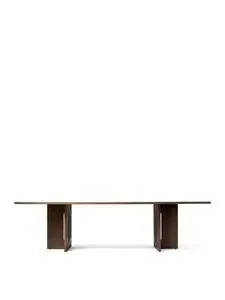 Audo Copenhagen - Androgyne Dining Table, Rectangular, Dark Stained Oak, 278 x109 cm