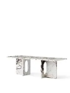 Audo Copenhagen - Androgyne Lounge Table, 120x45, Calacatta Viola