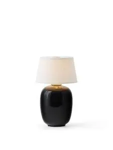 Audo Copenhagen - Torso Table Lamp, Portable - Ø12 cm - Sort