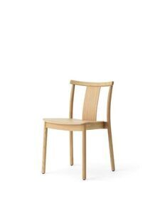 Audo Copenhagen - Merkur, Dining Chair, Natural Oak Base, Natural Oak Seat And Backrest