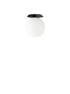 Audo Copenhagen - TR Bulb, Ceiling/Wall Lamp, Black w. Matt Opal Bulb
