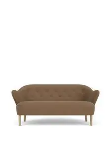 Audo Copenhagen - Ingeborg, Sofa, Oak Legs, Upholstered With PC4T, Natural Oak, EU - HR Foam, 1103 (Brown), Grand Mohair, Grand Mohair, Danish Art Weaving