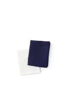 Audo Copenhagen - Papilio Tea Towel, 40x64, Indigo/White, 2-pack