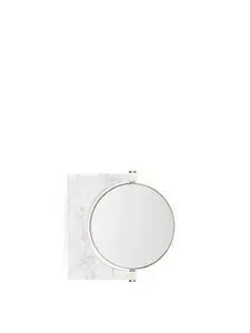 Audo Copenhagen - Pepe Marble Mirror, Wall, Brass / Carrara Marble
