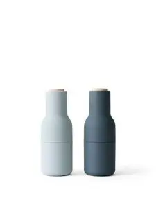 Audo Copenhagen - Bottle Grinder, Blues, Beech, 2-pack