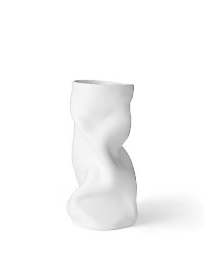 Audo Copenhagen - Collapse Vase, 30, White