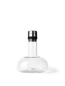 Audo Copenhagen - Wine Breather, Clear/Steel - Vinilter