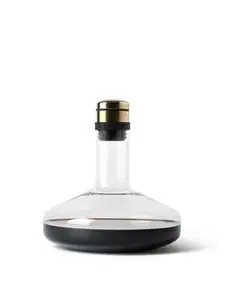 Audo Copenhagen - Wine Breather, Deluxe, Clear/Gold