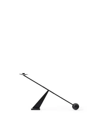 Audo Copenhagen - Interconnect Candle Holder, W70, Black