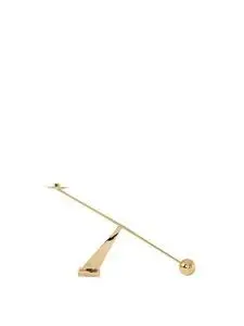 Audo Copenhagen - Interconnect Candle Holder, W70, Polished Brass