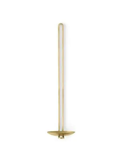 Audo Copenhagen - Clip Candle Holder H34, Wall, Brass