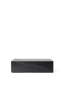 Audo Copenhagen - Plinth Low,  Nero Marquina