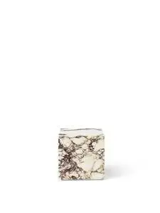 Audo Copenhagen - Plinth Cubic, Calacatta Viola - Sidebord
