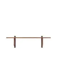 Audo Copenhagen - Corbel Shelf, Long, Dark Stained Oak