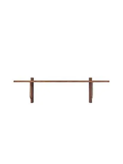 Audo Copenhagen - Corbel Shelf, Long, Dark Stained Oak