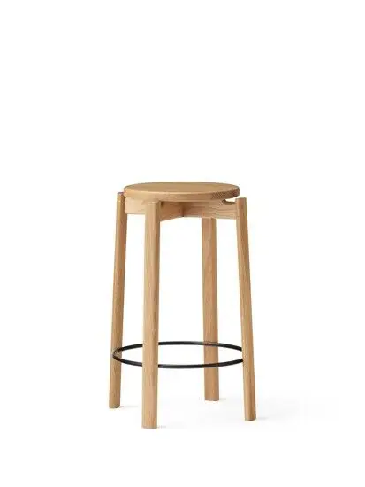 Audo Copenhagen - Passage Counter Stool, Natural Oak