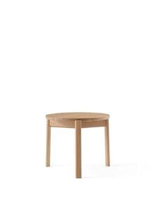 Audo Copenhagen - Passage Lounge Table, Ø50, Natural Oak