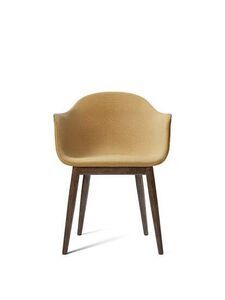 Audo Copenhagen - Harbour Dining Chair, Mørk eg, 0022 Moss sæde