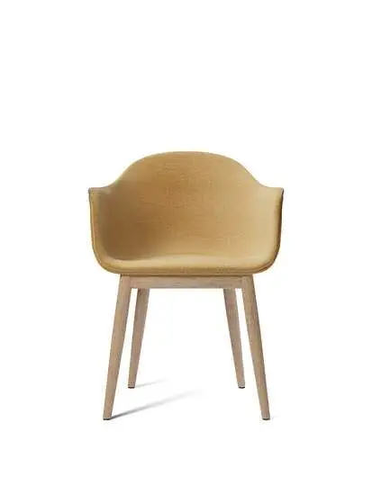 Audo Copenhagen - Harbour Dining Chair, Neutral eg, 0022 Moss sæde