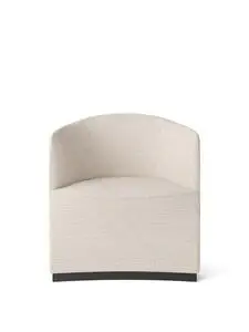 Audo Copenhagen - Tearoom, Club Chair, Upholstered With PC2T, EU - HR Foam, 0202 Savanna White/Cream, Savanna, Kvadrat