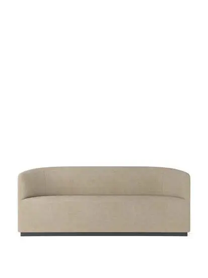 Audo Copenhagen - Tearoom, Sofa, Upholstered With PC0T, EU - HR Foam, 02 (Beige) Bouclé, Bouclé, Audo