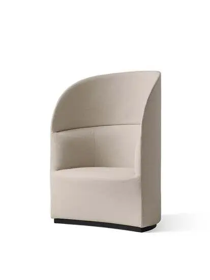 Audo Copenhagen - Tearoom, LC, High Back, PC2T, EU - HR Foam, 0200 (Beige), Hallingdal, Hallingdal, Kvadrat