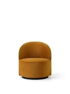 Audo Copenhagen - Tearoom, Lounge Chair, Swivel w/Return, Upholstered With PC1T, EU - HR Foam, 1-3114-041 (Brown), Champion, Champion, JAB
