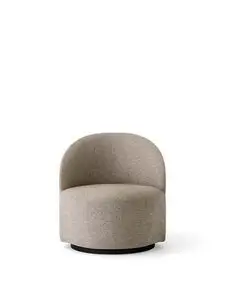 Audo Copenhagen - Tearoom, Lounge Chair, Swivel w/Return, Upholstered With PC3T, EU - HR Foam, 0004 (White), Safire, Safire, Sahco, Kvadrat