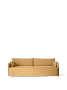 Audo Copenhagen - Offset 3-seater, Sofa With Loose Cover, Audo Cotlin, Wheat