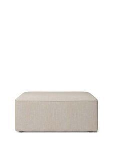 Audo Copenhagen - Eave Modular 96 Pouf, Depth 96cm, Upholstered PC2T, EU - HR Foam, 0202 (White), Savanna, Savanna, Kvadrat