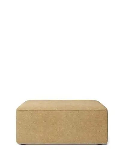 Audo Copenhagen - Eave Modular 96 Pouf, Depth 96cm, Upholstered PC0T, EU/HR foam, 06 (Gold) Bouclé, Audo