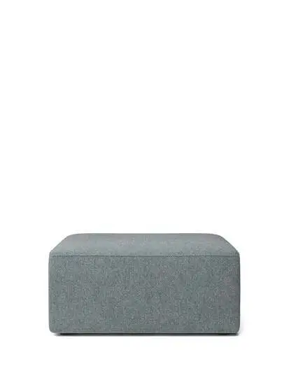 Audo Copenhagen - Eave Modular 86, Pouf, Depth 86cm, Upholstered With PC3T, EU - HR Foam, 0012 (Blue), Safire, Safire, Kvadrat