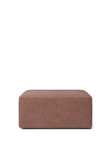 Audo Copenhagen - Eave Modular 86, Pouf, Depth 86cm, Upholstered With PC0T, EU - HR Foam, 08 (Bordeaux), Bouclé, Bouclé, Audo