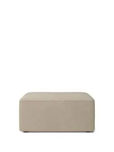 Audo Copenhagen - Eave Modular 86, Pouf, Depth 86cm, Upholstered With PC0T, EU - HR Foam, 02 (Beige), Bouclé, Bouclé, Audo