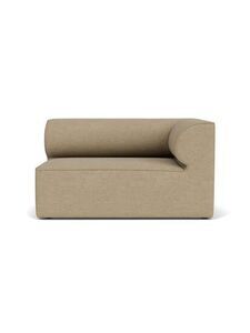 Audo Copenhagen - Eave Modular 86, Corner, 86x129 cm, Upholstered With PC0T, Right, EU - HR Foam, 02 (Beige), Bouclé, Bouclé, Audo