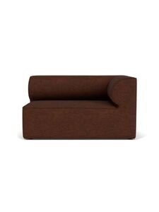 Audo Copenhagen - Eave Modular 86, Corner, 86x129 cm, Upholstered With PC0T, Right, EU - HR Foam, 08 (Bordeaux), Bouclé, Bouclé, Audo